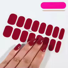 Set unghie colorate – Rosa, Lilla e Rosso scuro