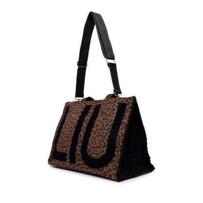 Borsa Tote Grande Animalier con Tracolla Liu Jo