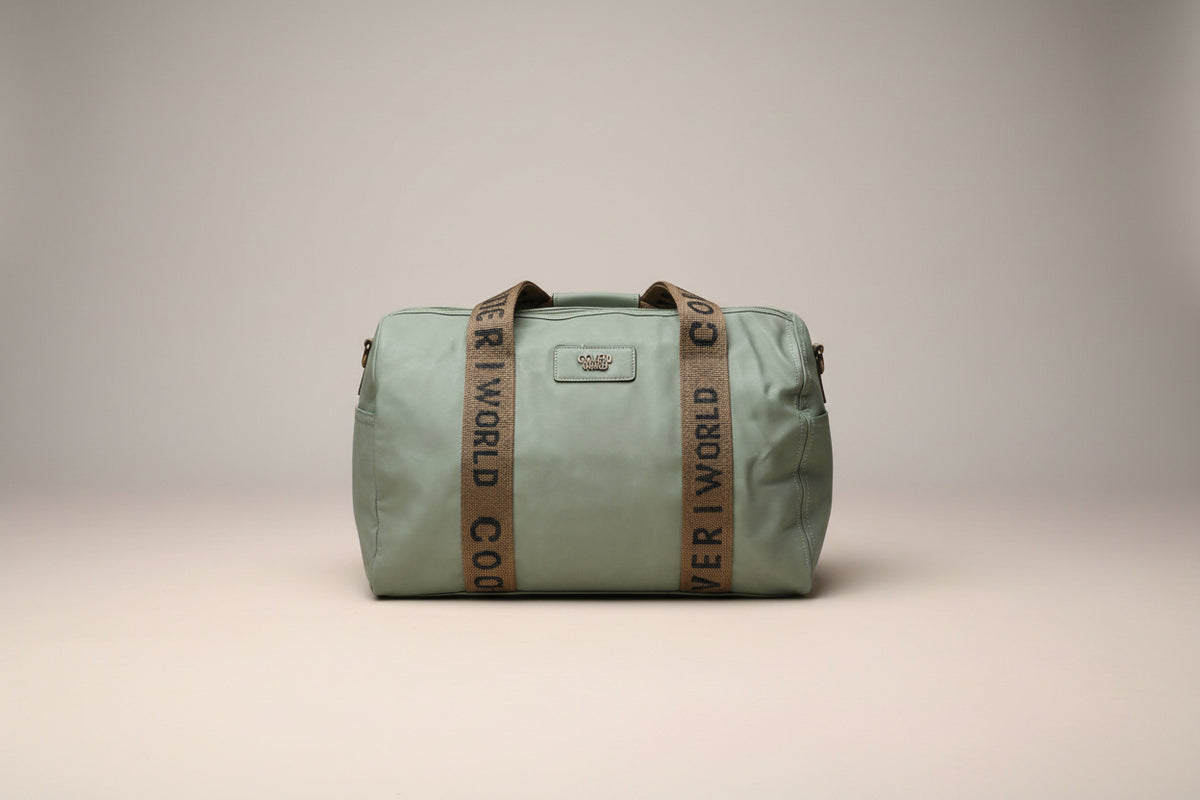Borsone Coveri verde Coppia