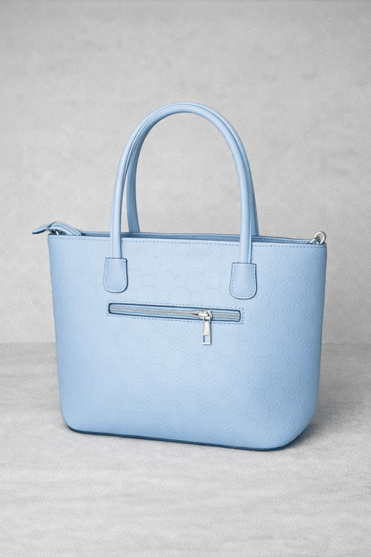 borsa charro celeste media