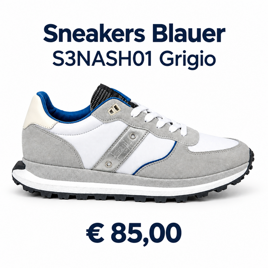 Blauer Nash S3NASH01 – Sneakers uomo grigie