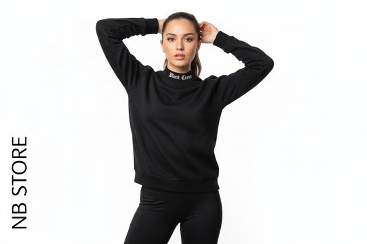 felpa angel nera  6140