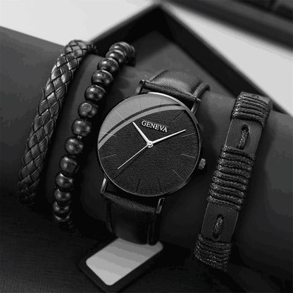 Set Orologio al Quarzo Sportivo Uomo