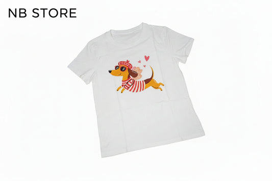 t - shirt donna cane