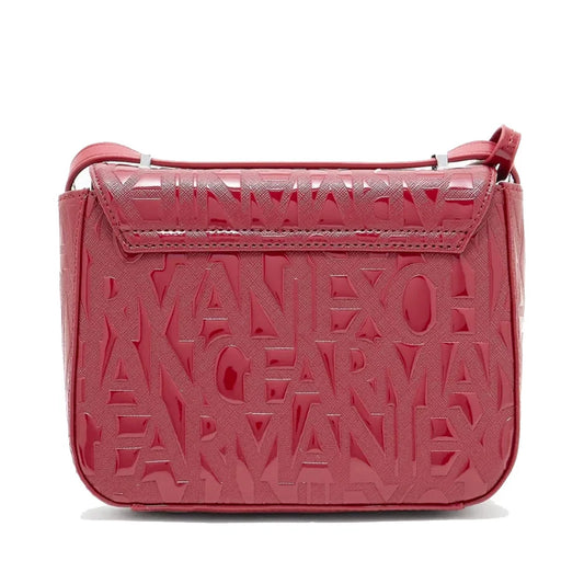 Borsa Donna a Tracolla Armani Exchange "Liz" Lucida - Red Dahlia