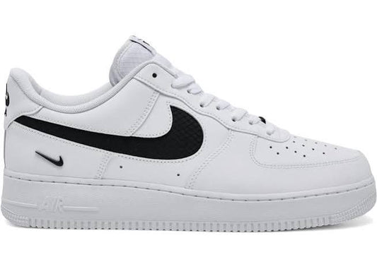 Nike Air Force 1 Low SE Nylon Swoosh Bianco Nero