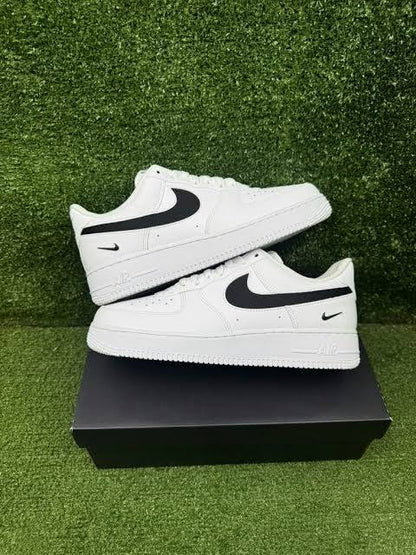 Nike Air Force 1 Low SE Nylon Swoosh Bianco Nero