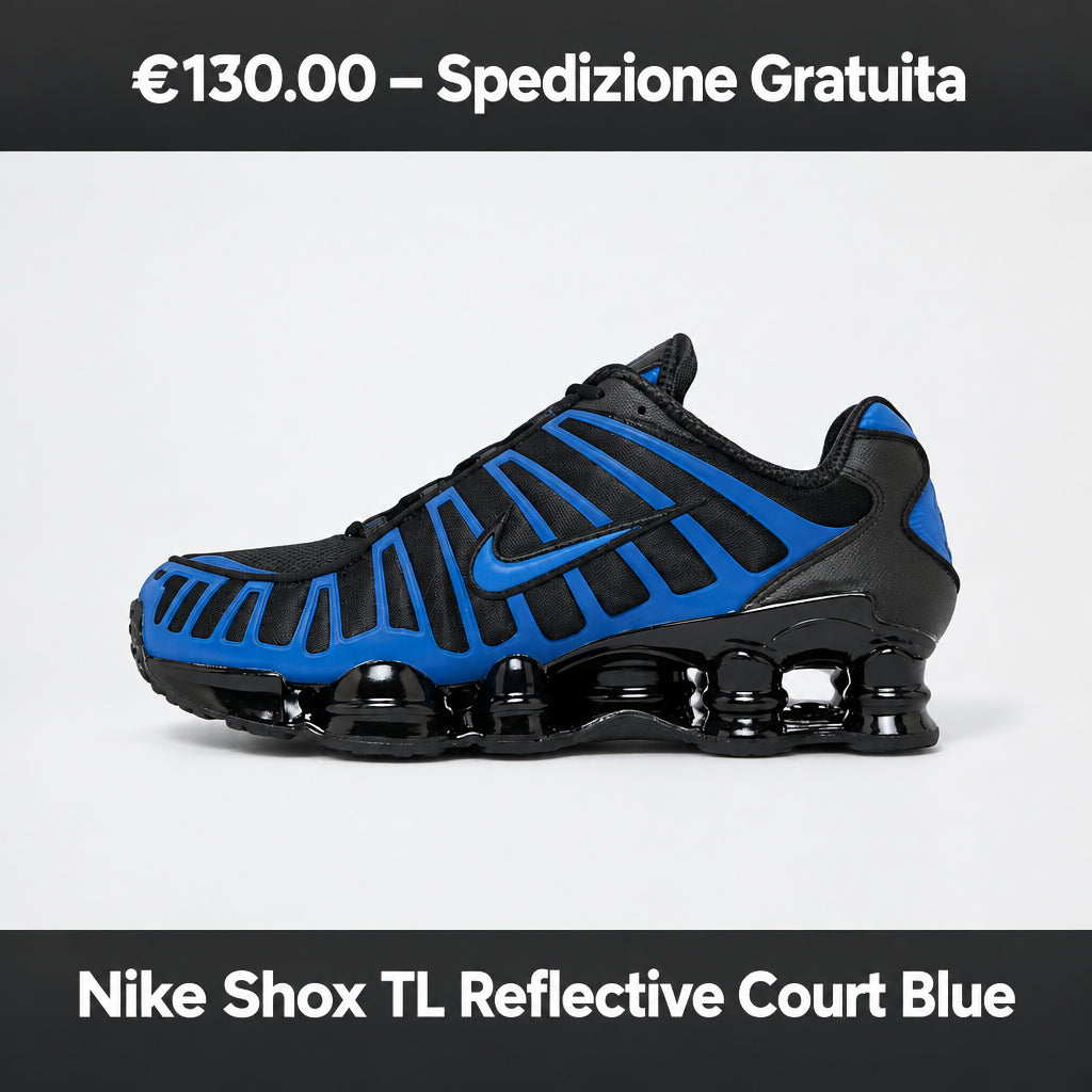 Nike Shox TL Reflective Court Blue