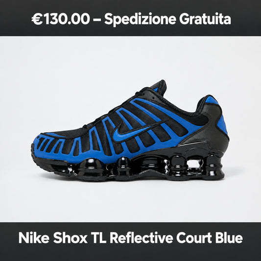Nike Shox TL Reflective Court Blue
